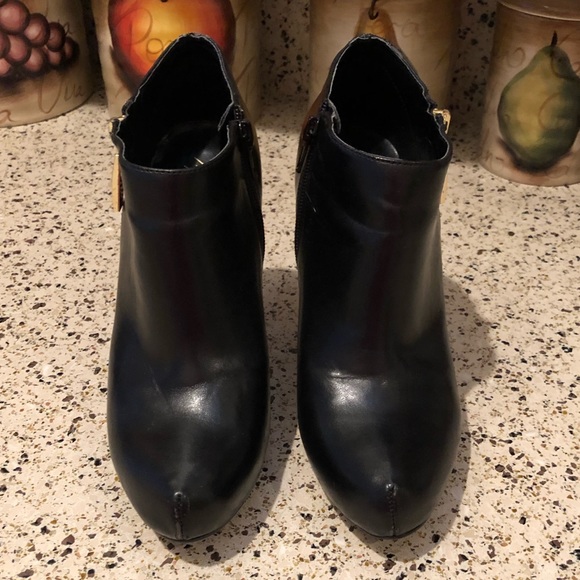 Marc Fisher Leather Ankle Boots - Picture 2 of 8